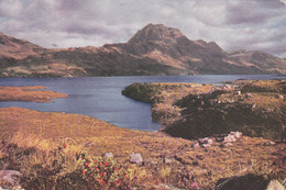 United Kingdom Scotland Loch Maree And The Slioch Wester Ross Wilding Slogan King George Jubilee Trust - Ross & Cromarty