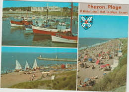 Dav : Loire  Atlantique :  THARON  Plage ,st Michel  Chef , Chef ,le Port  1985 - Tharon-Plage