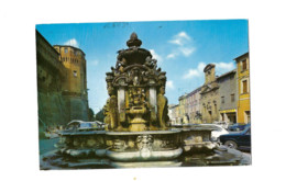 Place Du Peuple.Fontaine De Masini.Expédié à Hensies (Belgique) - Cesena