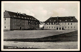 ALTE POSTKARTE LEISNIG IN SACHSEN 1939 III. BATAILLON INFANTERIE REGIMENT 101 KASERNE Ansichtskarte AK Cpa Postcard - Leisnig