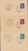 Generalgouvernement Sonderstempel 'Geburtstag Des Führers' KRAKAU 1944 Blanco Cards Karte Complete Set !! - Bezetting 1938-45