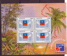 Mayotte N° 1 Bloc Feuillet ** Neuf Sans Charnière Philexfrance 1999 - Blocks & Kleinbögen