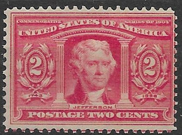 USA Mnh ** 45 Euros 1904 - Unused Stamps