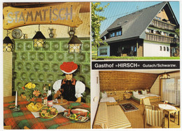Gutach/Schwarzwald - Gasthof 'Hirsch'  - (Deutschland) - Gutach (Schwarzwaldbahn)