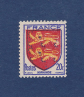 TIMBRE FRANCE N° 605 NEUF ** - 1941-66 Escudos Y Blasones