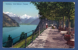 SEELISBERG. HOTEL BELLEVUE - TERASSE  - SUISE SCHWEIZ SVIZZERA - Seelisberg