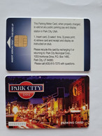 USA PARKING CARD STATIONNEMENT PARK CITY UTAH 1884 MINT NEUVE - [2] Chip Cards