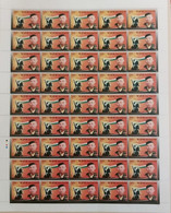 India 2023 Major Durga Mall, Gorkha Soldier, Indian National Army Full Sheet Of 45  Stamps MNH As Per Scan - Autres & Non Classés