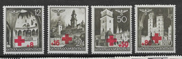 Generalgouvernement Mnh** 1940 20 Euros Red Cross Set - Bezetting 1938-45