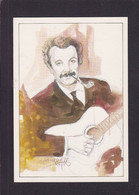 CPM Brassens Georges Chanteur Non Circulé - Chanteurs & Musiciens