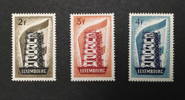 LUXEMBOURG 1956 - YT 514 à 516 Europa  - Neufs Sans Charnière MNH ** - Cote 450E - Ungebraucht