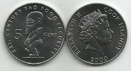 Cook Islands 5 Cent 2000. FAO UNC - Cookinseln