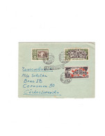 RUSSIA (USSR) > 1957 POSTAL HISTORY > COVER FROM MOSCOW TO BRNO, CZECHOSLOVAKIA, SEALED 'INTERNATIONAL' - Brieven En Documenten
