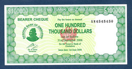 Zimbabwe 10000 Dollars 2006 P32 UNC - Zimbabwe