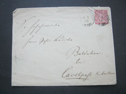 1868 , NEUSTETTIN , Klarer Stempel Auf Brief - Interi Postali