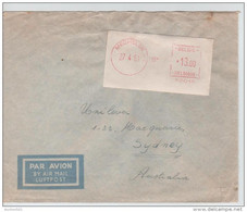 00599a Mechelen 1961 C. Méc. P2019 PA V. Sydney Australia - Other & Unclassified