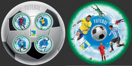 Guinea Bissau 2013, Sport, Brasiliana2013, Football, 4val In BF+BF - 2014 – Brasil