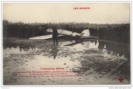 07892g L'AEROPLANE BLERIOT - Accident 18 Décembre 1907 - Issy-les-Moulineaux - Ile-de-France