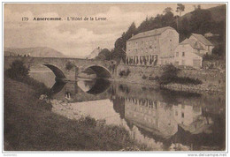 08104g HOTEL De La LESSE - ANSEREMME - 1920 - Pont - Dinant