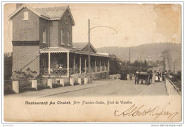 08106g PONT De WANDRE - RESTAURANT Au Chalet - FLANDRE-GODIN - 1905 - Liege