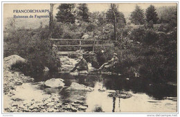 08277g PASSERELLE - FRANCORCHAMPS - Ruisseau De Fagnoux - 1909 - Stavelot