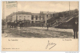 08389g PASSERELLE - HOTEL - CAFE - RESTAURANT Usmar-Billemont - La Louvière - 1903 - Rail - La Louvière