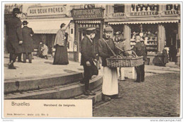 08593g MARCHAND De BEIGNETS - Bruxelles - Old Professions