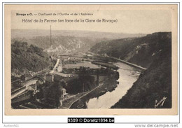 09309g HÔTEL DE LA FERME - GARE De RIVAGE - Comblain-au-Pont - Comblain-au-Pont