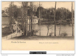 09421g PAPETERIE - ETANG Du MOULIN - Rhode-St-Genèse - Rhode-St-Genèse - St-Genesius-Rode