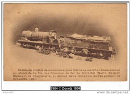 09984g LOCOMOTIVE - Modèle Pour TRAINS De Marchandises - Stand Cie. Des CHEMINS De FER Nord-Est Angleterre - 1910 - Brussel (Stad)