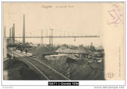 10471g CHANTIER - La Grande Grue - Ougrée - 1906 - Seraing