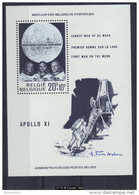 10718 Alunissage, Moonlanding Signé Du Graveur J. Van Noten 1508 ** - Unused Stamps