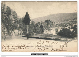 10952g HOTEL Des ARDENNES - J. Tacheny, Propriétaire - Route De Beausaint - La Roche - 1902 - La-Roche-en-Ardenne