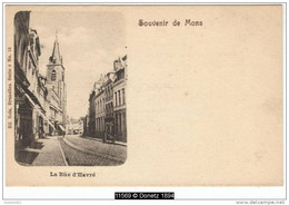 11569g EGLISE - La Rue D'Havré - Mons - Mons