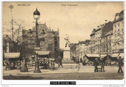 11844g PLACE ANNEESSENS - MARCHÉ - Bruxelles - 1909 - SBP - Bruselas (Ciudad)