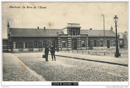 12559g GARE De L'Ouest - Charleroi - 1909 - Charleroi