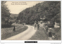12988g PETITE SUISSE LUXEMBOURGEOISE- Route Müllerthal-Blumenthal - Müllerthal