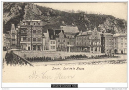 13528g HOTEL Au Globe - Belle Vue - Des Familles - Quai De La Meuse - Dinant - 1903 - Dinant