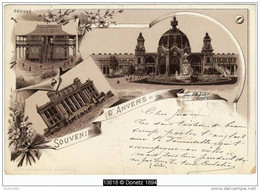 13618g DOME CENTRAL - MUSÉE - Services D'Assainissement Par La Créoline Pearson - Anvers - 1904 - Mosaïque - Antwerpen
