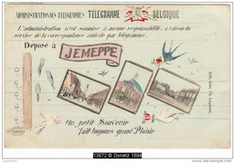 13672g ADMINISTRATIONS Des TELEGRAPHES - Jemeppe - Mosaïque - 1910 - Seraing