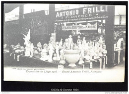 13935g ATELIERS De SCULPTURE En MARBRE "Antonio Frilli - Florence" - Exposition De Liège 1905 - Liège