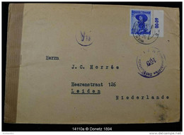 14110 NACH HOLLAND Vienne Parlament à Leiden   24/06/1948 - 1945-60 Briefe U. Dokumente