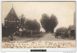 14595g ROUTE De NAMUR - Hannut - 1901 - Eglise - Hannut