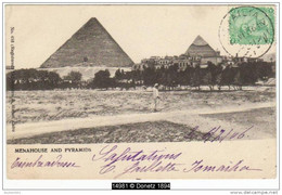 14981g MAXIMUM CARD - Menahouse And Pyramids - Egypte 1906 - Ismailia