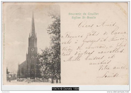 15474g EGLISE St-Basile - Couillet - 1900 - Charleroi