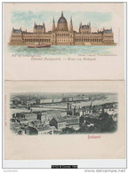 16103g BUDAPEST  Série 17 Cartes - Parlement - Déak Monument - Eglise - Gare - Palais De Justice - Hotel - Théâtre - Hungría