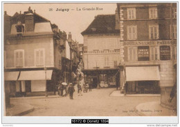 16172g JOIGNY - La GRANDE RUE - Boulangerie "Amer Picon" - Quincaillerie - Champagne-Ardenne