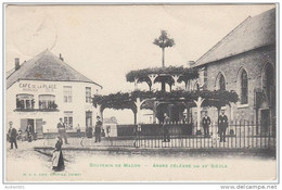 16998g CAFE De La PLACE - Mairieaux - Colin - Arbre Du XVe Siècle - Macon - 1909 - Momignies