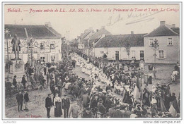 17052g CORTEGE - Joyeuse Entrée - Prince Et Princesse De Tours Et Taxis - Beloeil - 1907 - Beloeil
