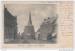 17079g EGLISE SAINT-MICHEL - Paturages - 1901 - Colfontaine
